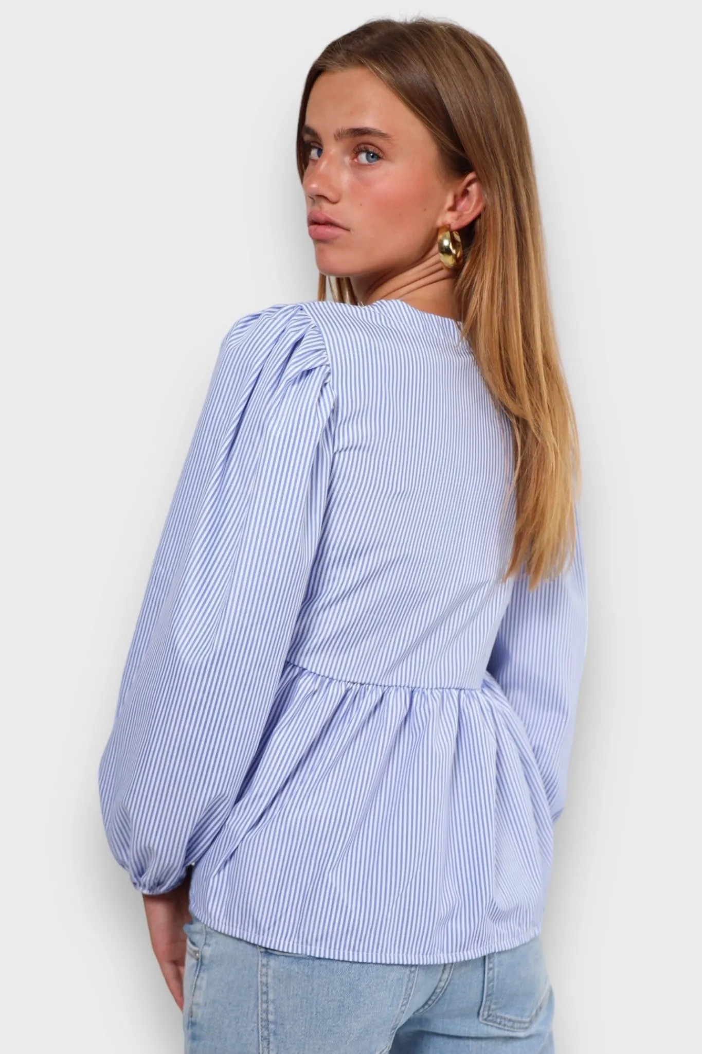 Meet Me There Tops|Angel Blouse Striped