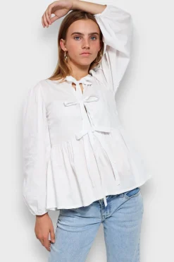 Meet Me There Tops|Angel Blouse White