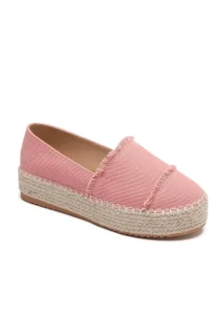 Meet Me There Shoes|Beachy Espadrilles Pink
