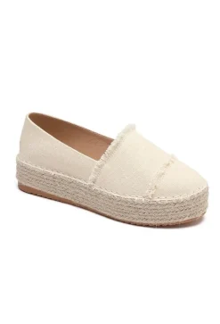 Meet Me There Shoes|Beachy Espadrilles White
