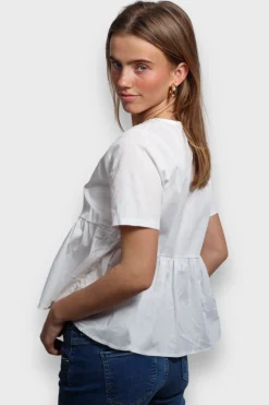 Meet Me There Tops|Belle Blouse White