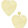 Meet Me There Jewelery|Big Heart Earrings