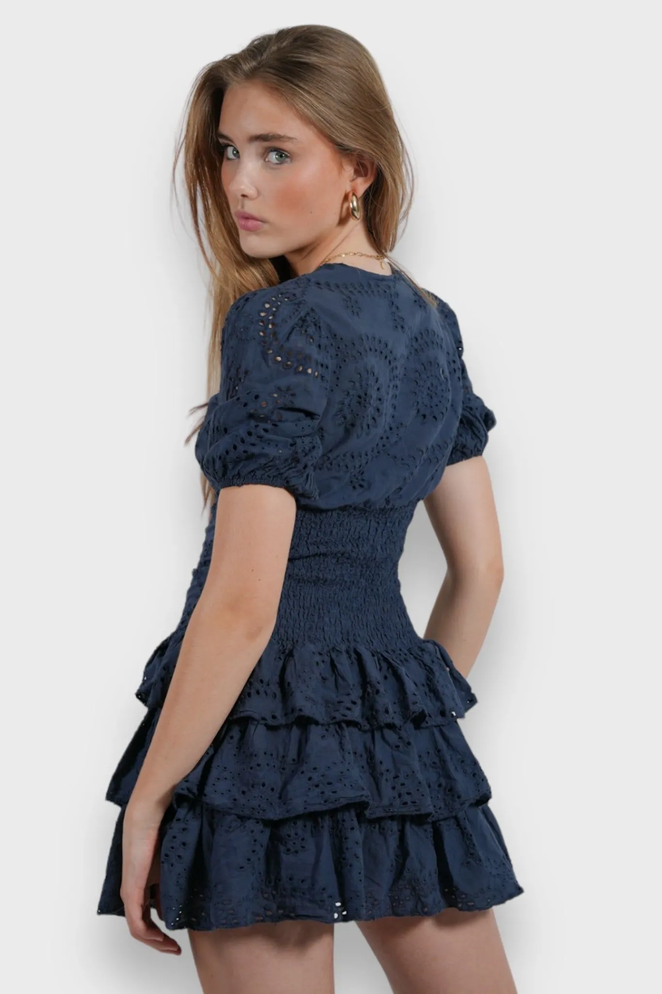 Meet Me There Dresses|Blossom Dress Navy
