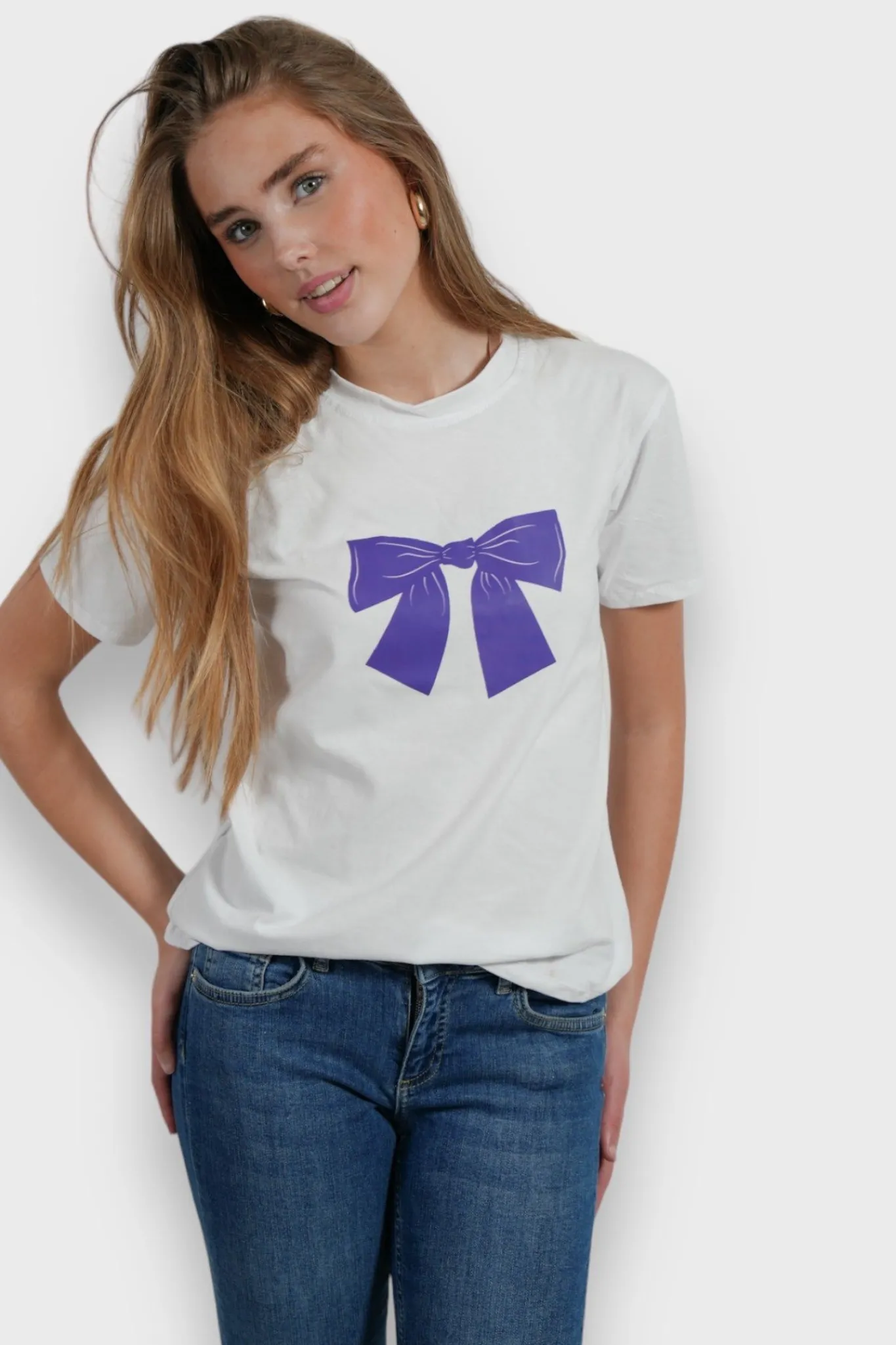 Meet Me There T-Shirts|Bow T-Shirt