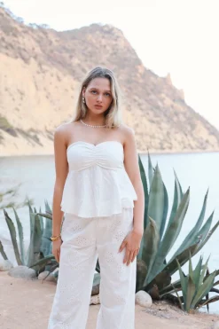 Meet Me There Tops|Breeze Top White (Pre-Order)