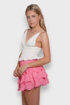 Meet Me There Skirts|Cancun Skirt Pink