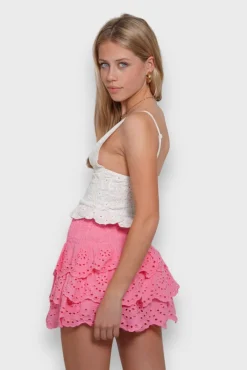 Meet Me There Skirts|Cancun Skirt Pink