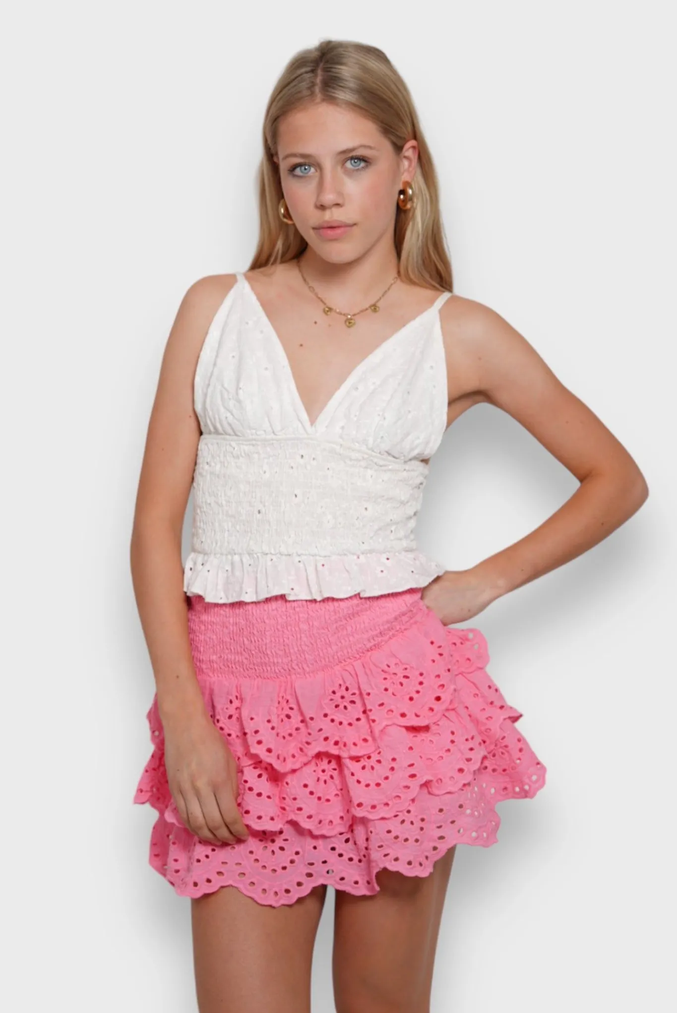 Meet Me There Skirts|Cancun Skirt Pink