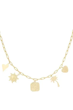 Meet Me There Jewelery|Charm Necklace Island