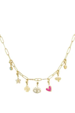 Meet Me There Jewelery|Charms Necklace Clover