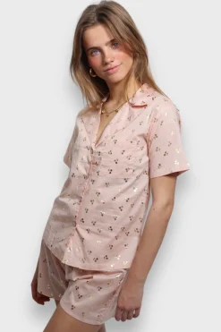 Meet Me There Loungewear|Cherry Pajamas