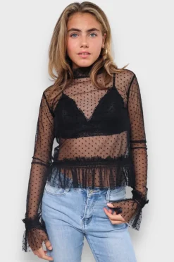 Meet Me There Tops|Chic Top Black