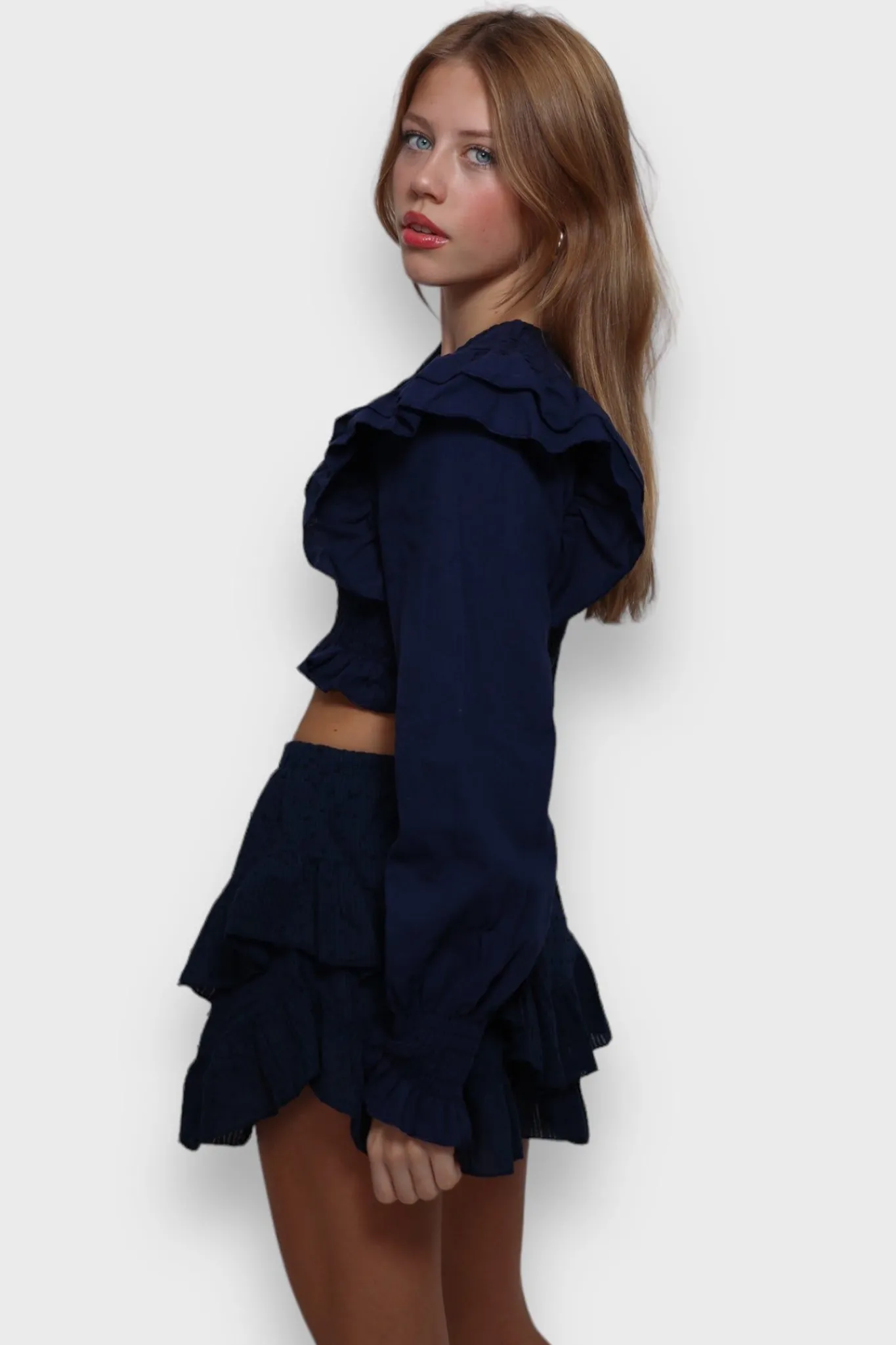 Meet Me There Tops|Coco Top Navy