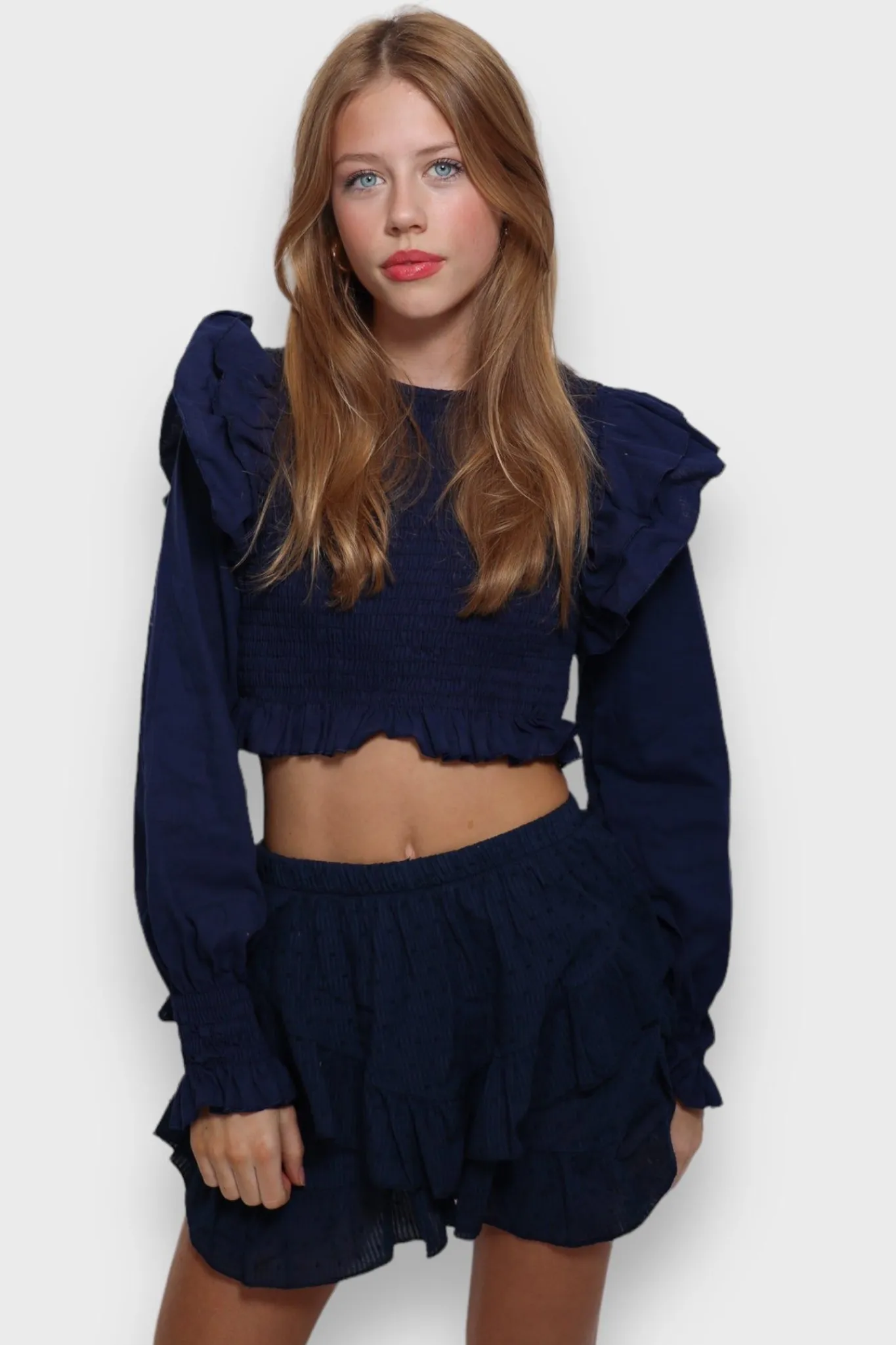 Meet Me There Tops|Coco Top Navy