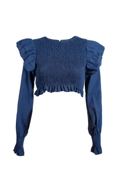 Meet Me There Tops|Coco Top Navy