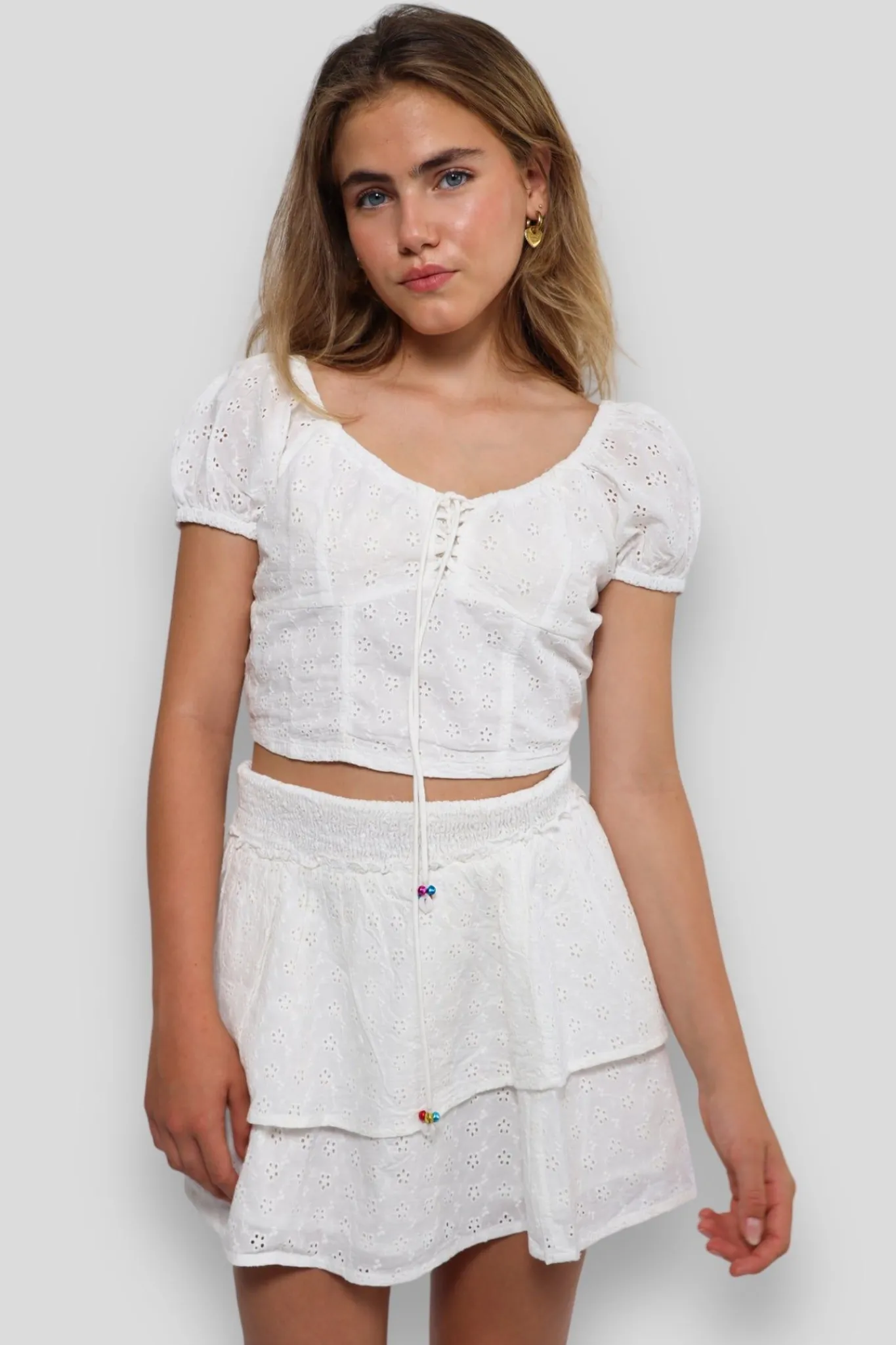 Meet Me There Tops|Como Top White