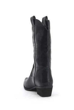 Meet Me There Shoes|Cowboy Boots Black