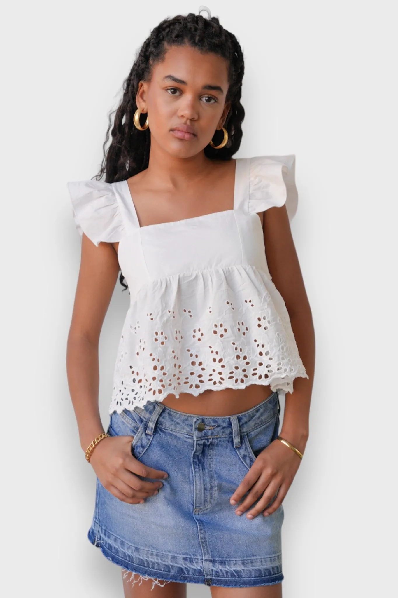 Meet Me There Skirts|Denim Skirt