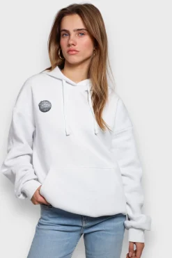 Meet Me There Cardigans And Sweaters|Disco Hoodie White