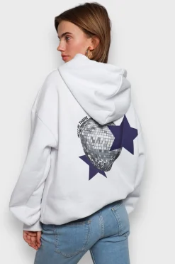 Meet Me There Hoodies And Sweaters|Disco Hoodie White