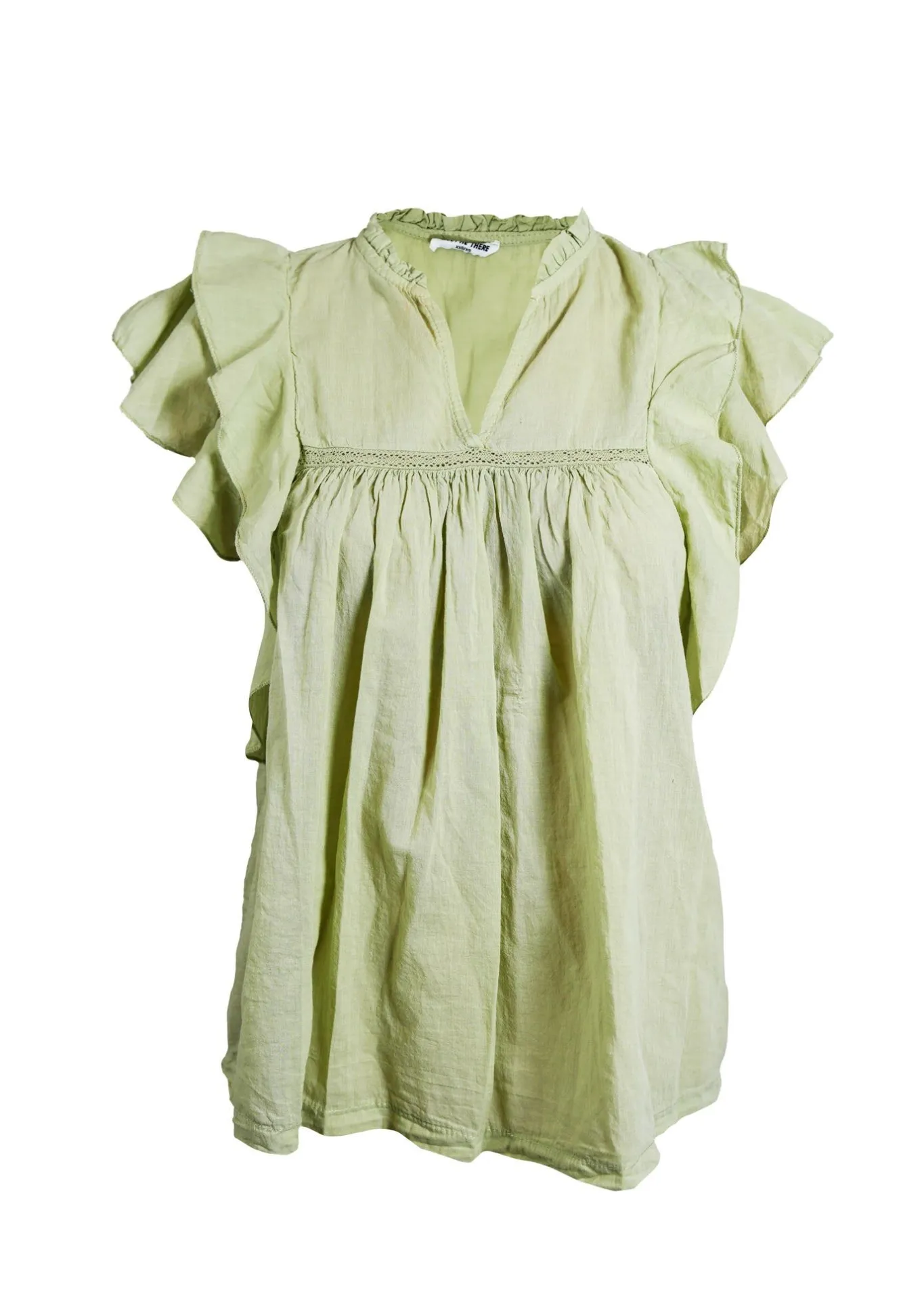Meet Me There Tops|Flora Blouse Sage Green