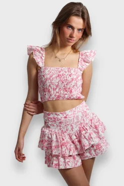 Meet Me There Tops|Flower Top Pink