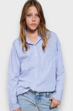 Meet Me There Blouses|Get Cozy Blouse Blue