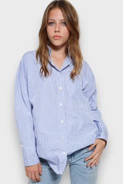 Meet Me There Tops|Get Cozy Blouse Blue