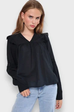 Meet Me There Blouses|Glory Blouse Black