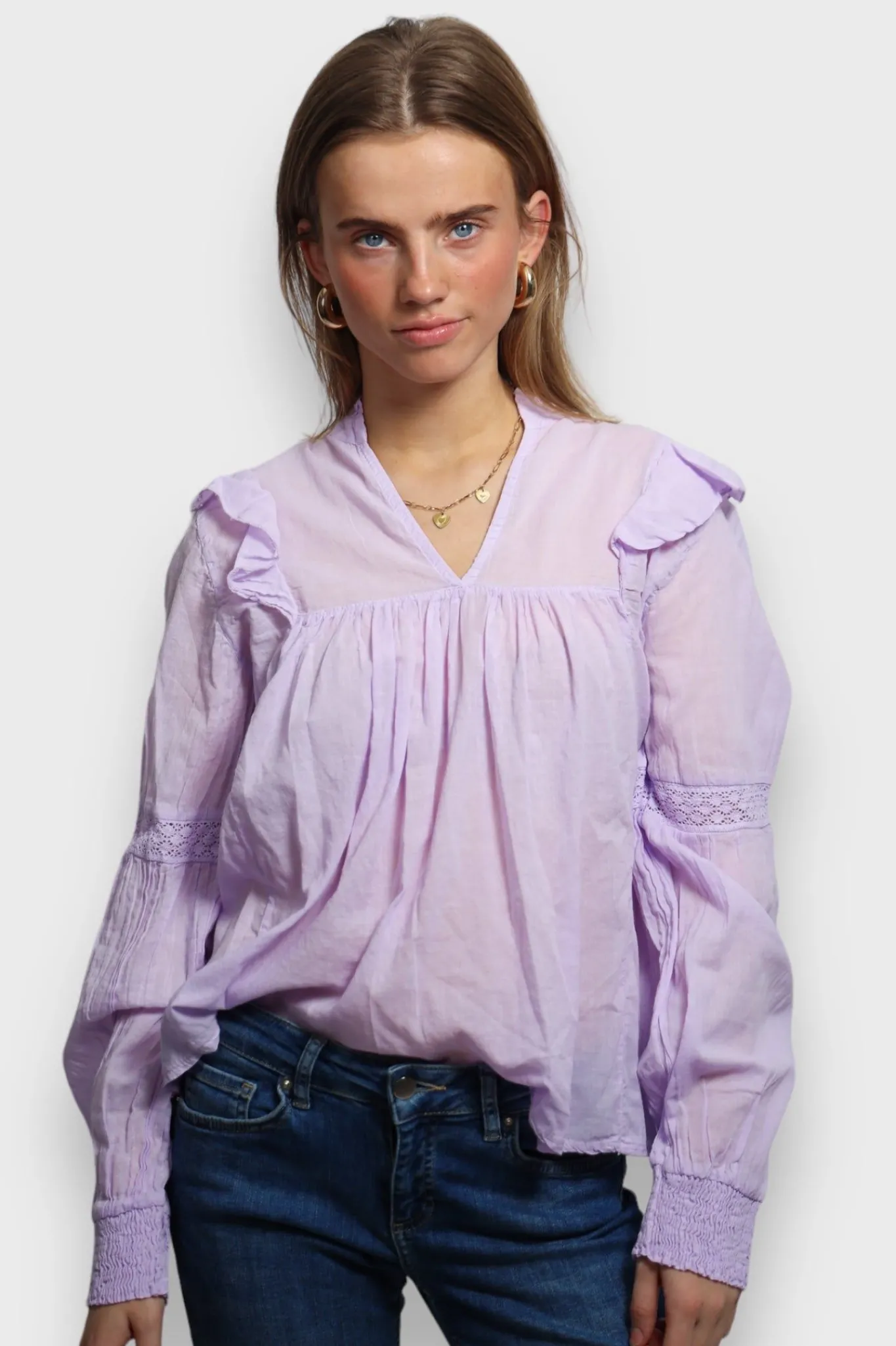 Meet Me There Blouses|Glory Blouse Lilac