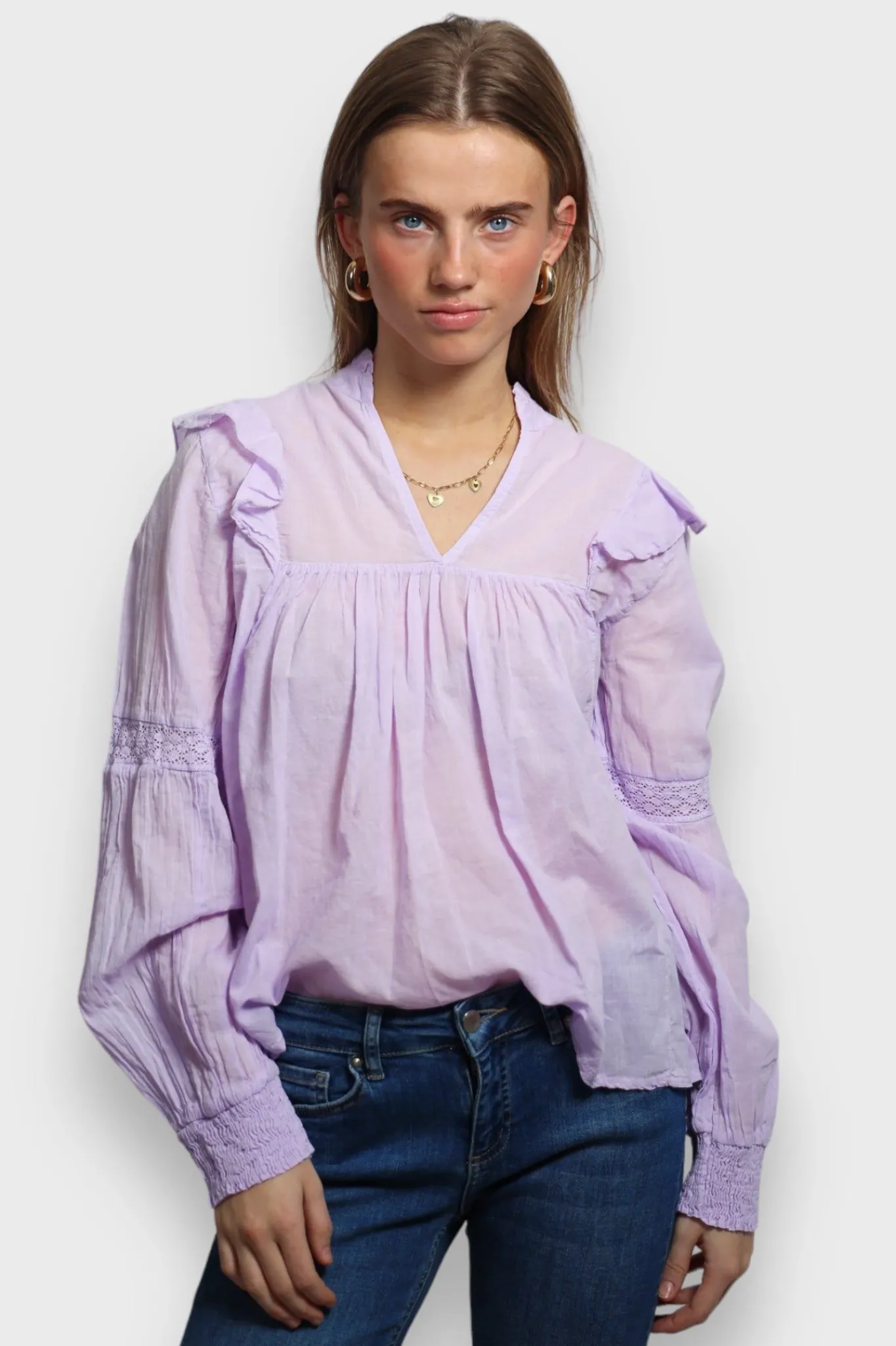 Meet Me There Blouses|Glory Blouse Lilac