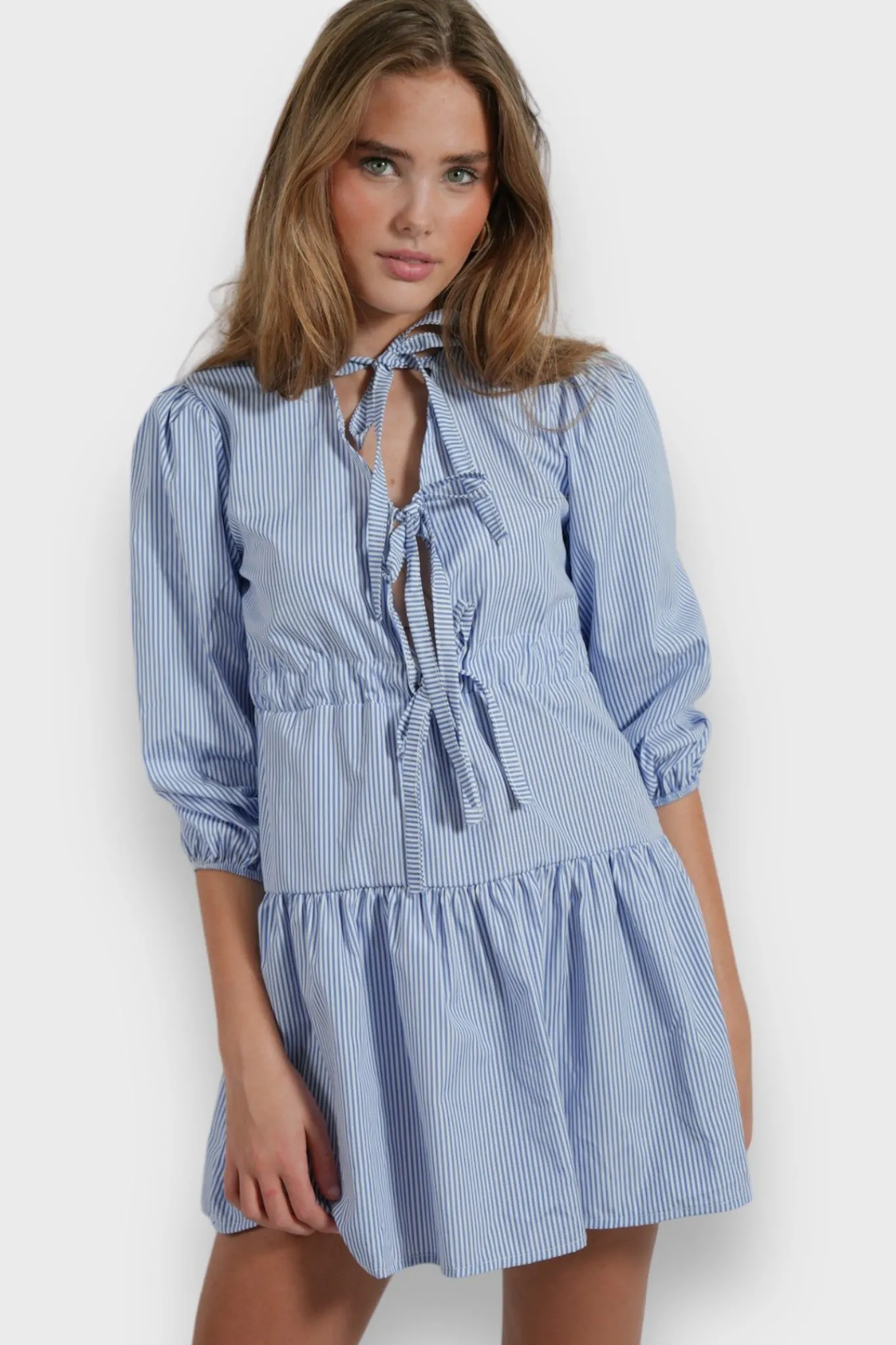 Meet Me There Dresses|Halo Dress Striped