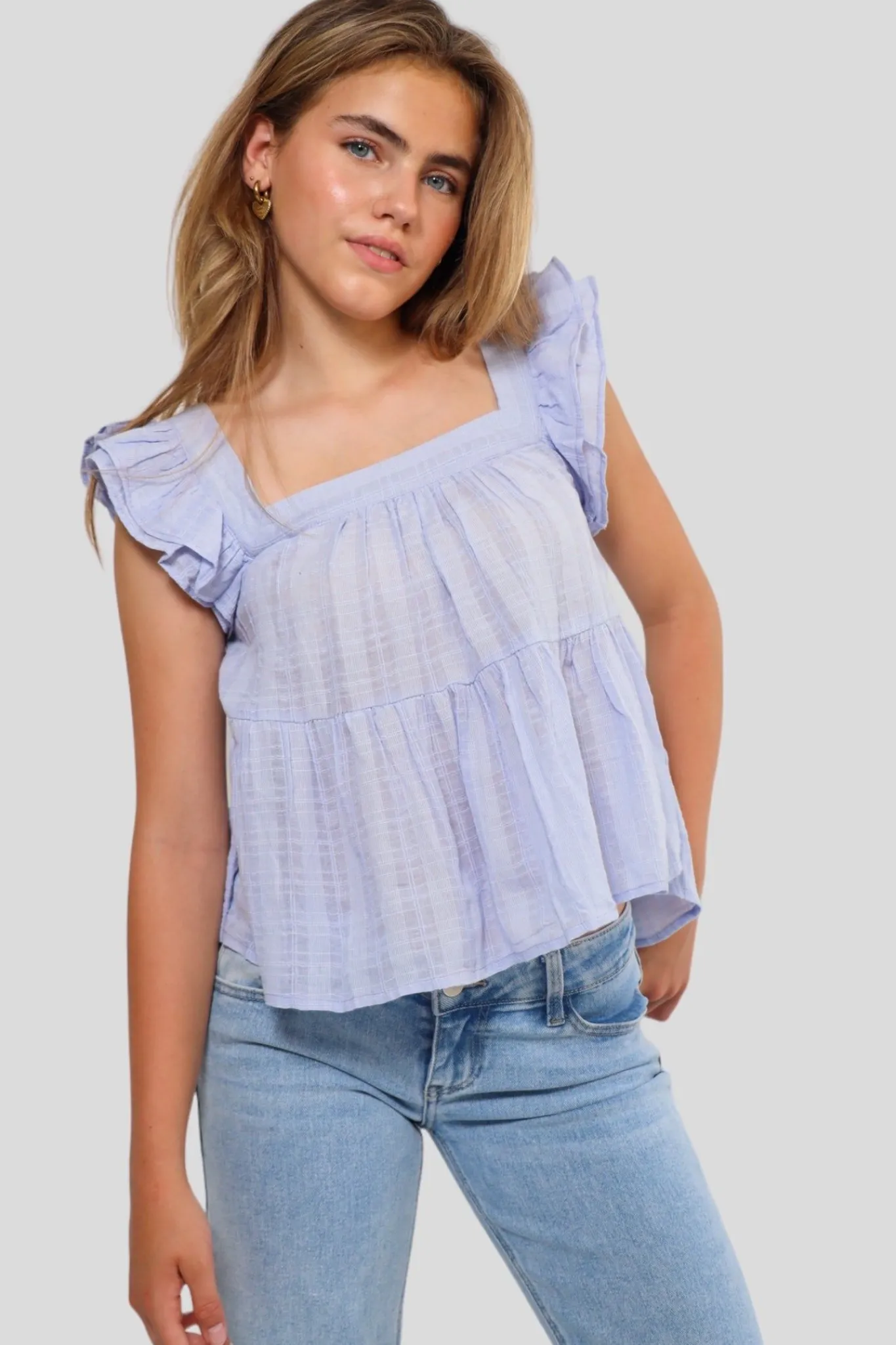 Meet Me There Tops|Heaven Top Blue