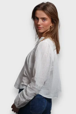 Meet Me There Blouses|Ibiza Blouse White