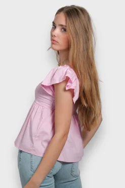 Meet Me There Blouses|June Blouse Pink