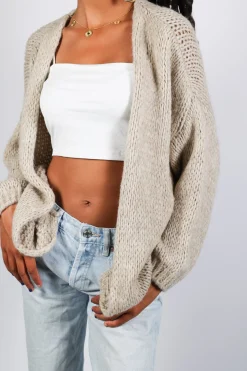 Meet Me There Cardigans And Sweaters|Keep Me Warm Cardigan Stone