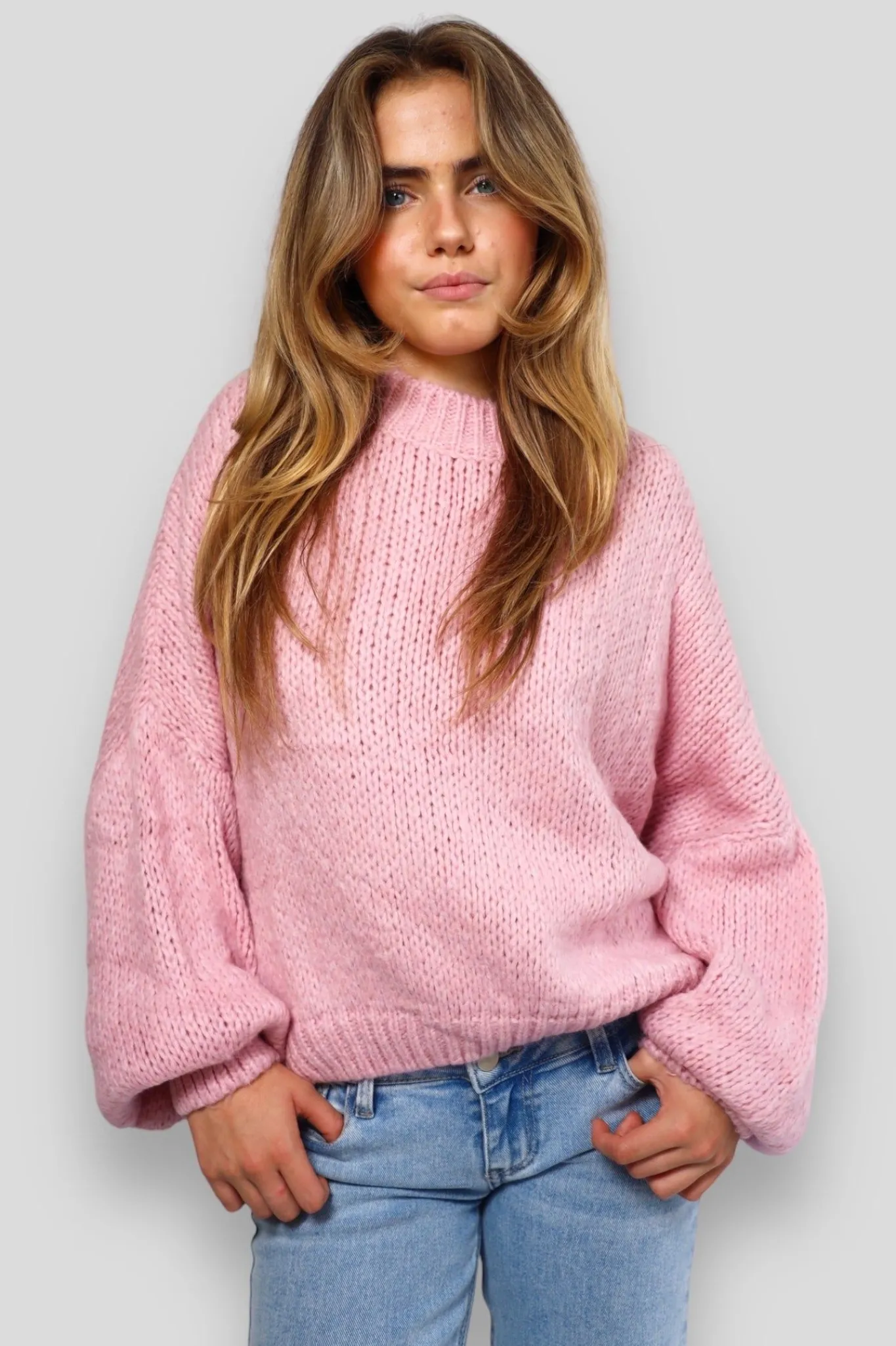 Meet Me There Cardigans And Sweaters|Keep Me Warm Sweater Baby Pink