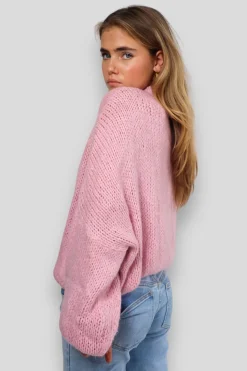 Meet Me There Cardigans And Sweaters|Keep Me Warm Sweater Baby Pink