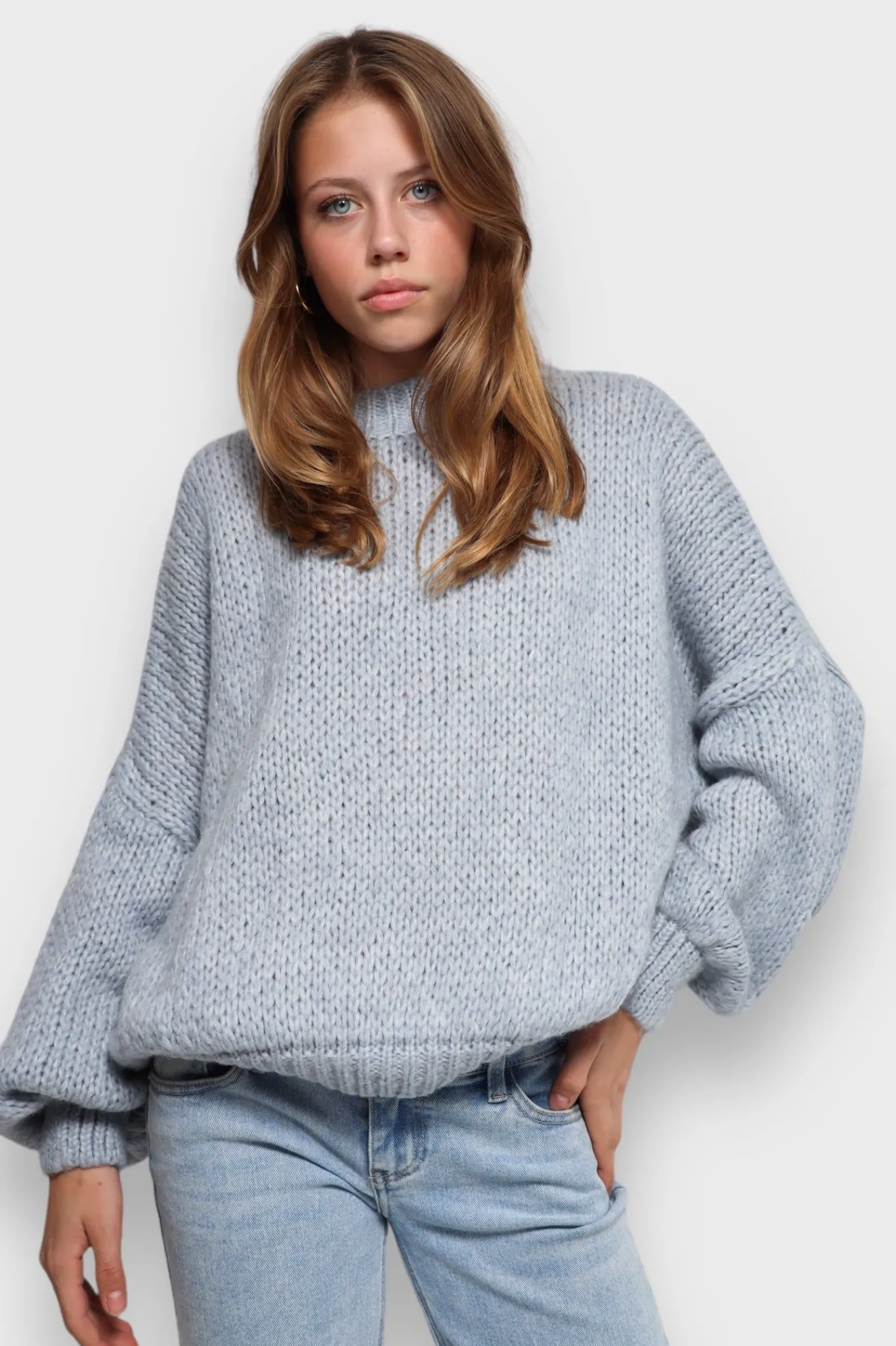 Meet Me There Cardigans And Sweaters|Keep Me Warm Sweater Light Blue