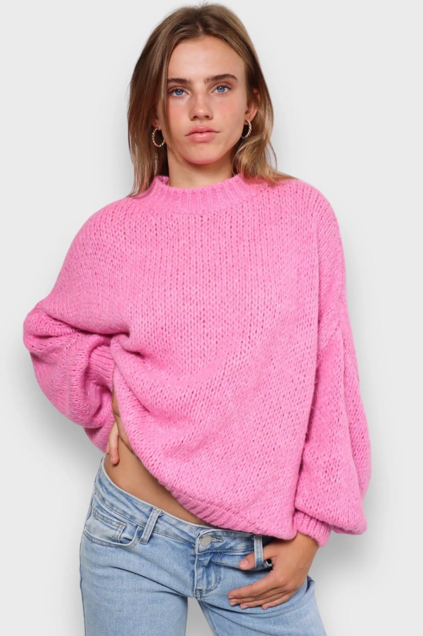 Meet Me There Cardigans And Sweaters|Keep Me Warm Sweater Pink