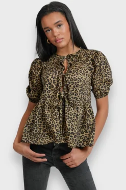 Meet Me There Tops|Leopard Shirt