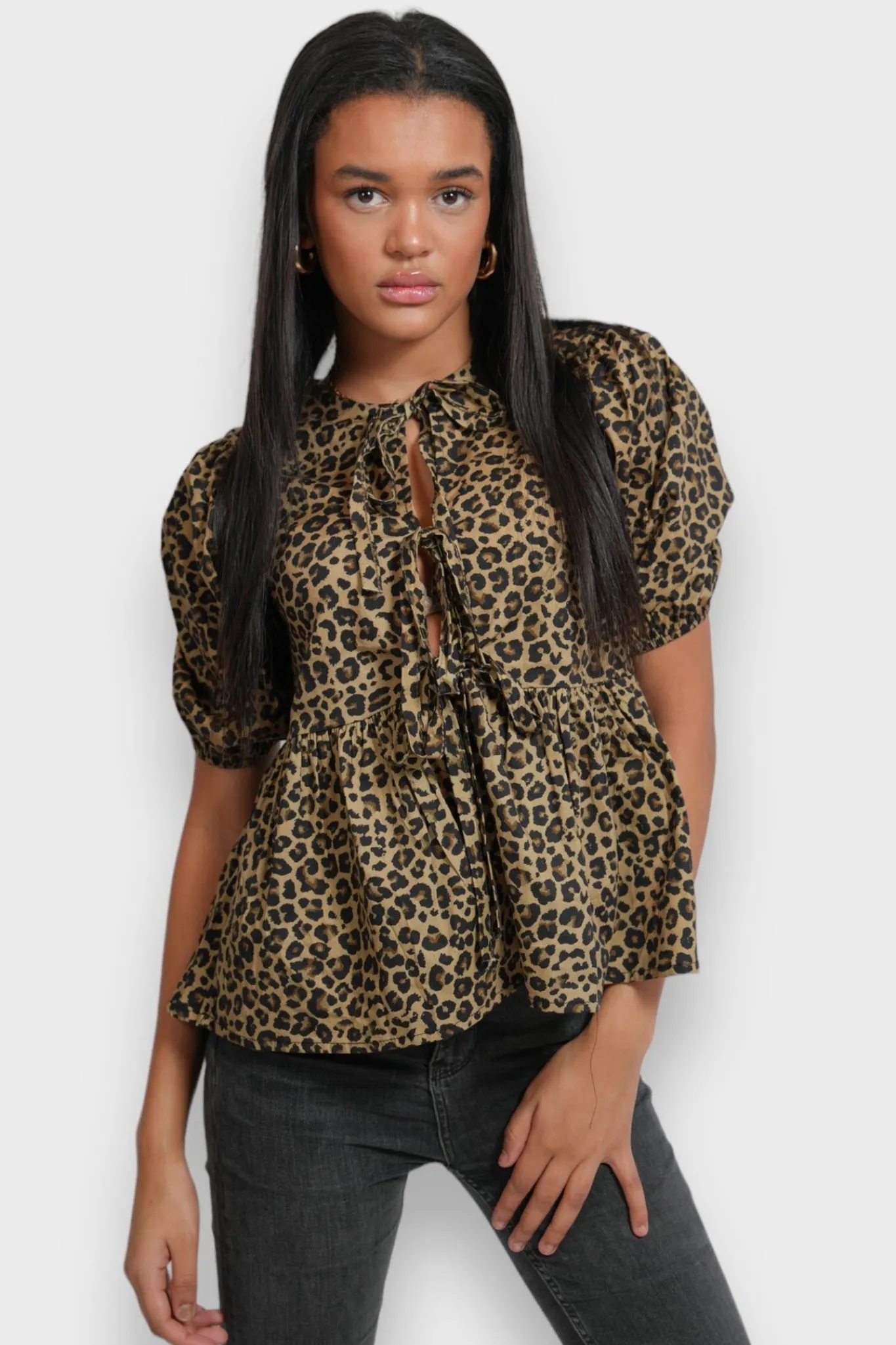 Meet Me There Blouses|Leopard Shirt
