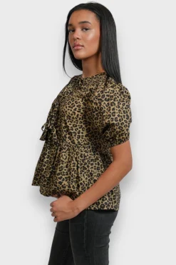 Meet Me There Blouses|Leopard Shirt