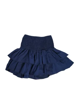 Meet Me There Skirts|Linen Skirt Navy