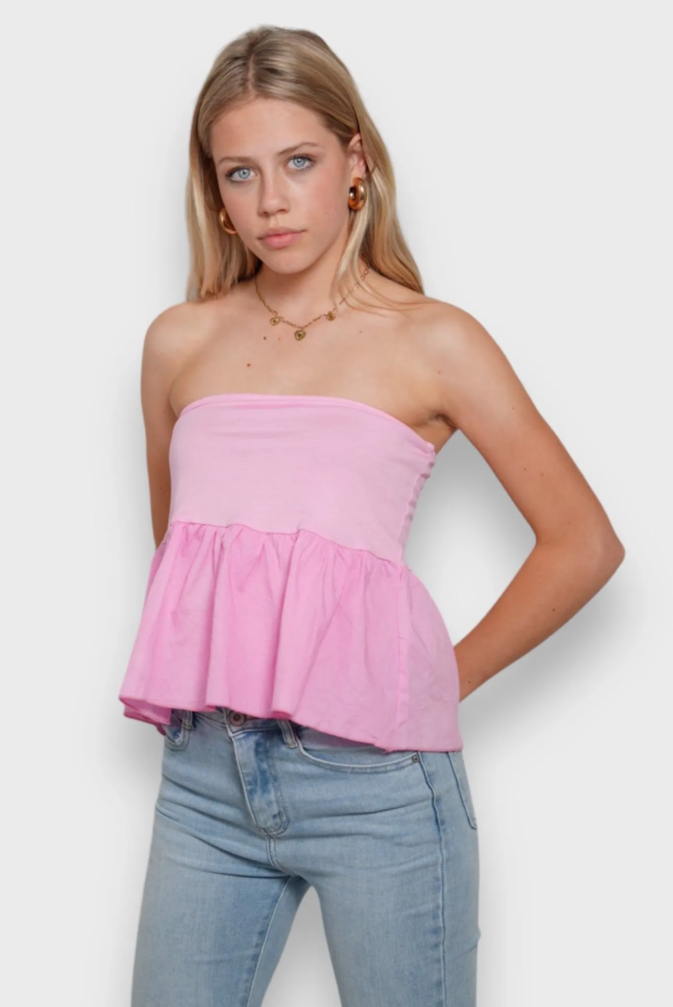 Meet Me There Tops|Liv Top Pink