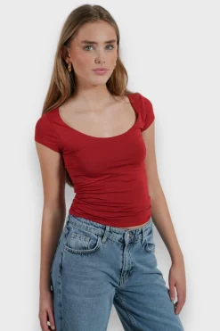 Meet Me There Tops|Lola Top Red
