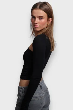 Meet Me There Tops|Loua Top Black