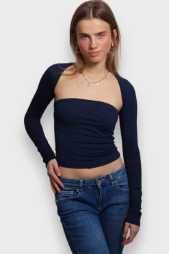 Meet Me There Tops|Loua Top Navy