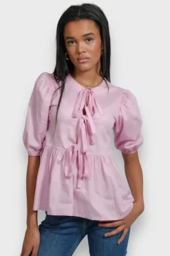 Meet Me There Tops|Lovely Blouse Pink
