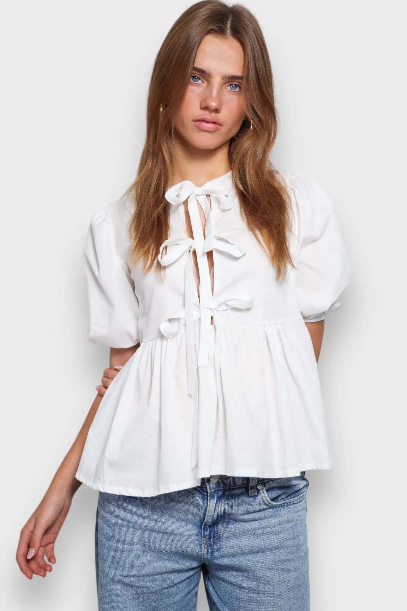 Meet Me There Tops|Lovely Blouse White